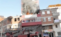 Araklı'da yangın korkuttu.