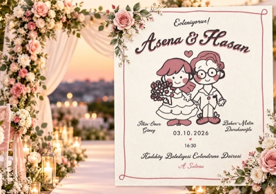 Asena ve Hasan Kardeşimiz Dünya Evine Giriyor.
