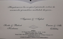 Ayşenur ve Aykut Kardeşimizin Mutlu Günü.