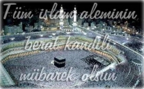 Berat Kandiliniz Mübarek Olsun