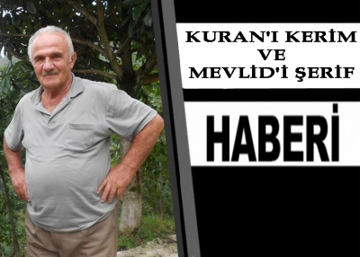 Beyler DEMİRCİ için mevlit okutulacak!