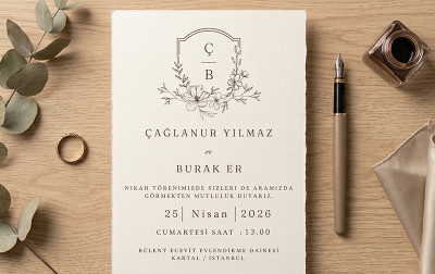 Çağlanur Yılmaz ve Burak Er Dünya Evine Giriyor