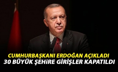 Cumhurbaşkanı Erdoğan açıkladı! İşte alınan yeni tedbirler...