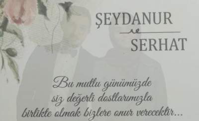 Demir ve Akgün Ailelerinin Mutlu Günü.