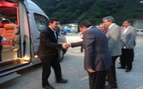 Kalkınma Bakanı Yılmaz Sürmene'de