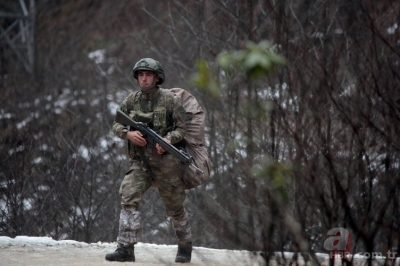 Karadeniz'de PKK'lı teröristler yalın ayak kaçtı.