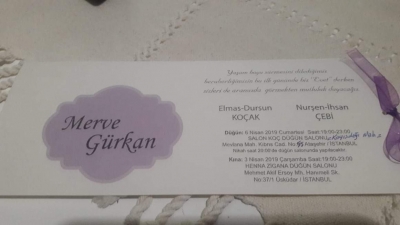 Koçak ve Çebi Ailelerinin Mutlu Günü.