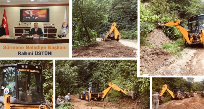 Muhtar dan Teşekkür Mesajı.