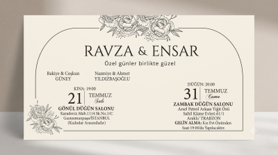Ravza ve Ensar Dünyaevine Giriyor