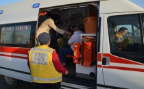 Trabzon yolunda kaza!